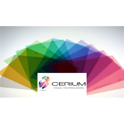 Kolorowe folie percepcyjne A4 - zestaw terapeutyczny 12 sztuk