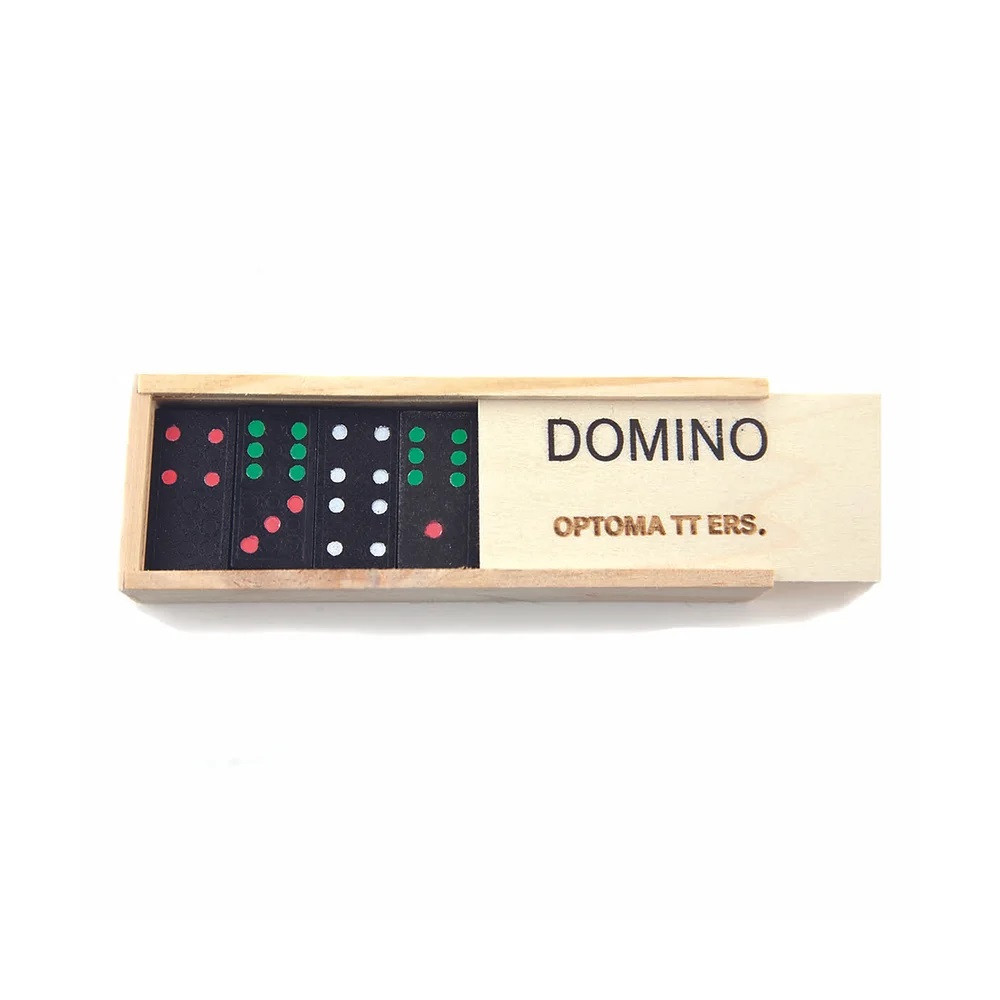 Domino czerwono - zielone