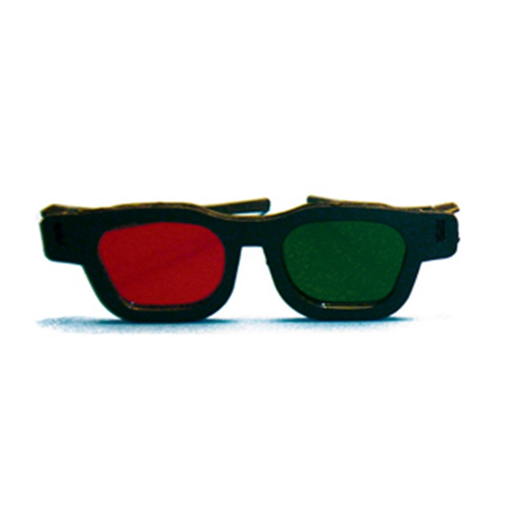 Okulary czerwono-zielone Standard (kpl. 6 szt.)