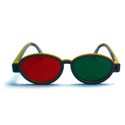 Okulary czerwono-zielone Standard NM (kpl. 6 szt.)