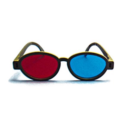 Okulary czerwono-niebieskie Standard NM