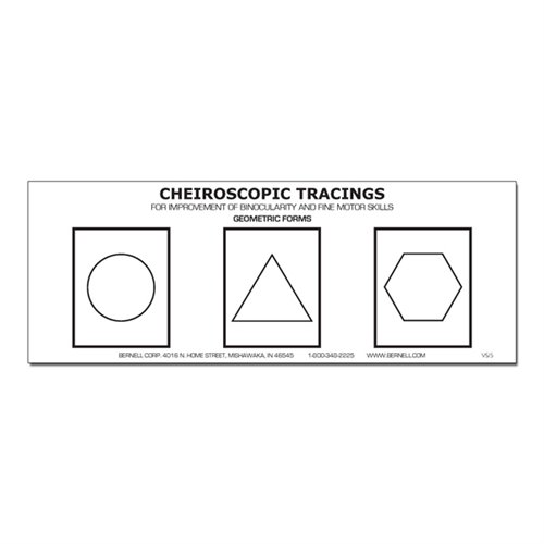 Karty do cheiroskopu - figury geometryczne