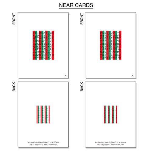 Tablice Harta - zestaw czerwono-zielony