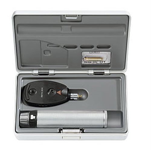 Oftalmoskop bezpośredni BETA 200S halogenowy 2,5 V z rękojeścią bateryjną