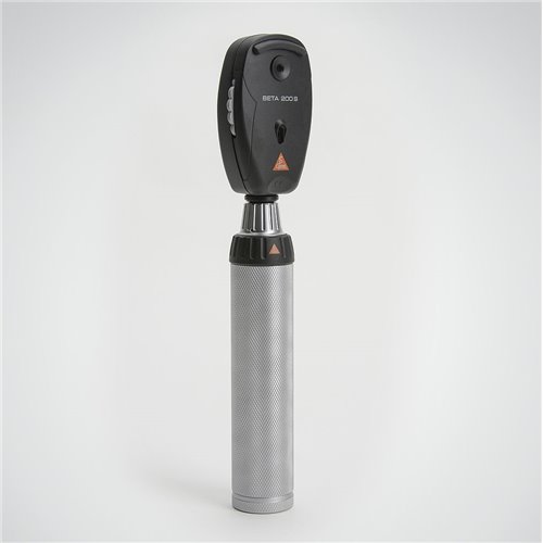 Oftalmoskop bezpośredni BETA 200S LED 3,5 V z rękojeścią akumulatorową BETA 4 USB i ładowarką